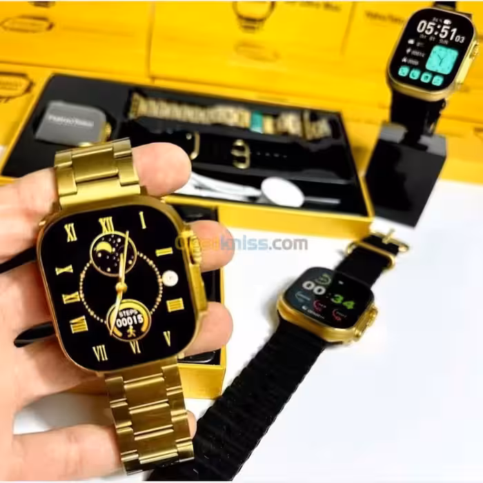 اپل واچ الترا طلایی سری 9 مدل  G9 ULTRA PRO