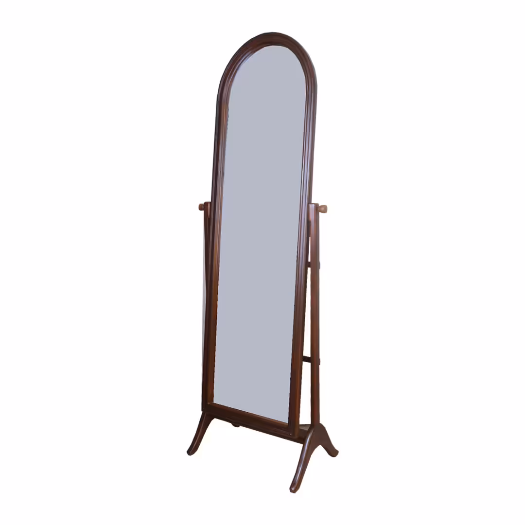 آینه چوبی گنبدی