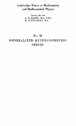 خرید و دانلود نسخه کامل کتاب Generalized hypergeometric series