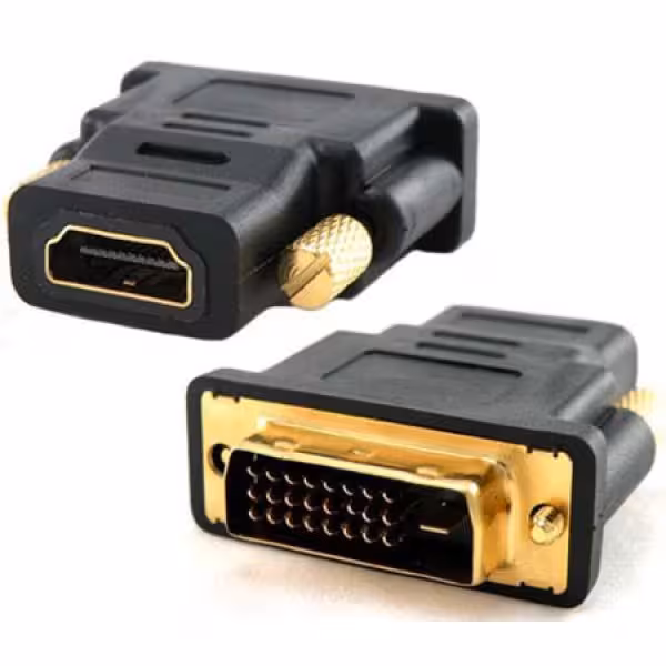 مبدل DVI ماده به HDMI نر 1 24 پین