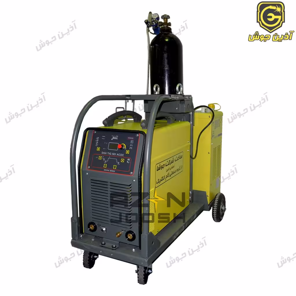 دستگاه جوشکاری آرگون گام الکتریک/جوشا مدل آب خنک DIGI TIG 501 AC/DC (سه فاز-اینورتری)