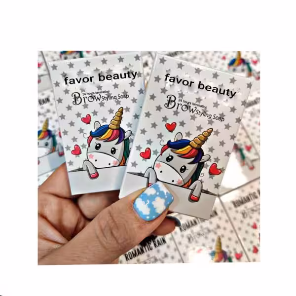 صابون ابرو favor beauty طرح یونیکورن