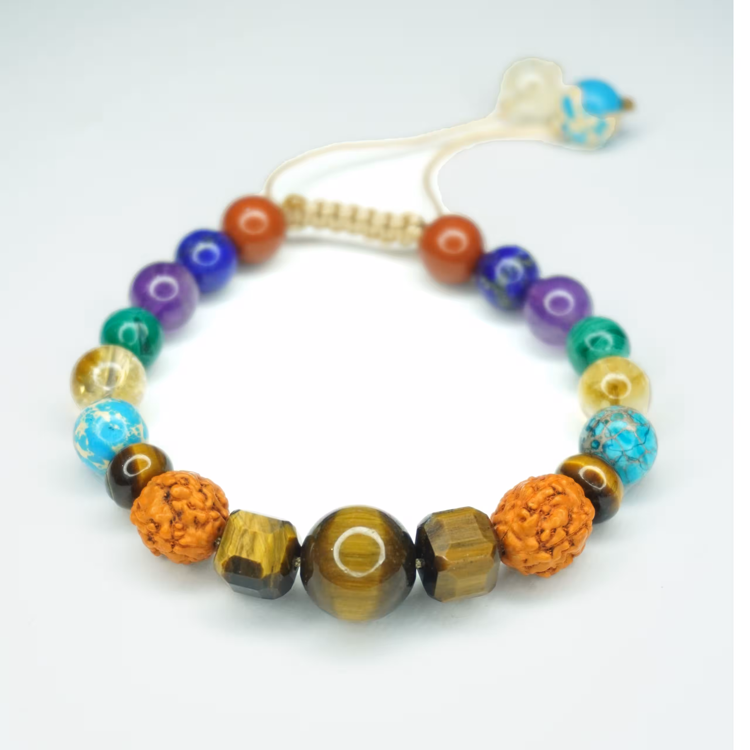 دستبند سنگ هفت سنگ کد 310178