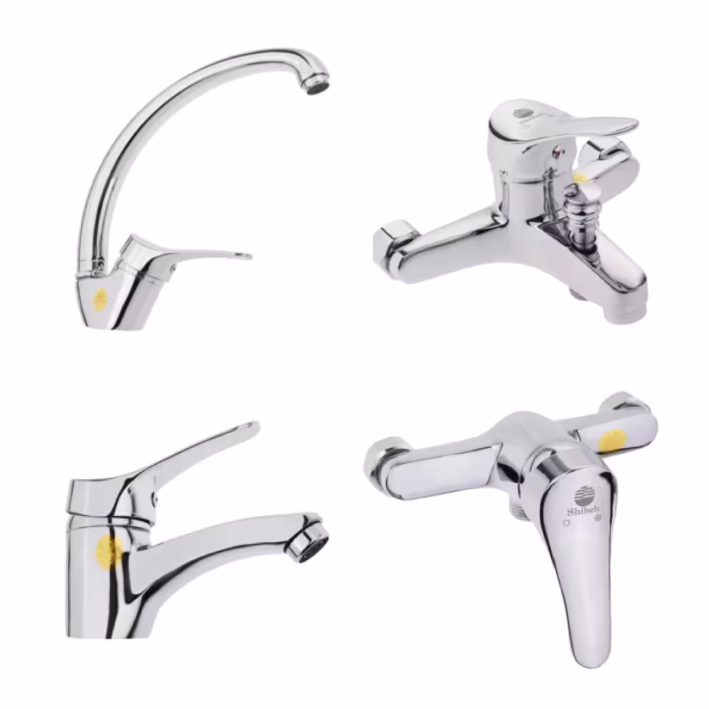 ست شیرآلات شیبه مدل آذر