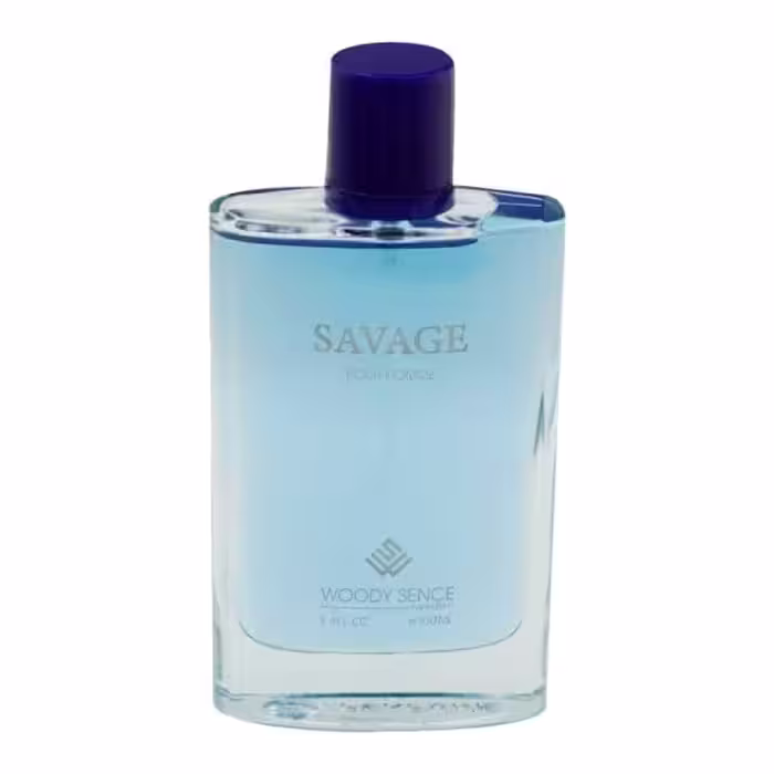 ادو پرفیوم مردانه وودی سنس مدل Savage حجم 100ml