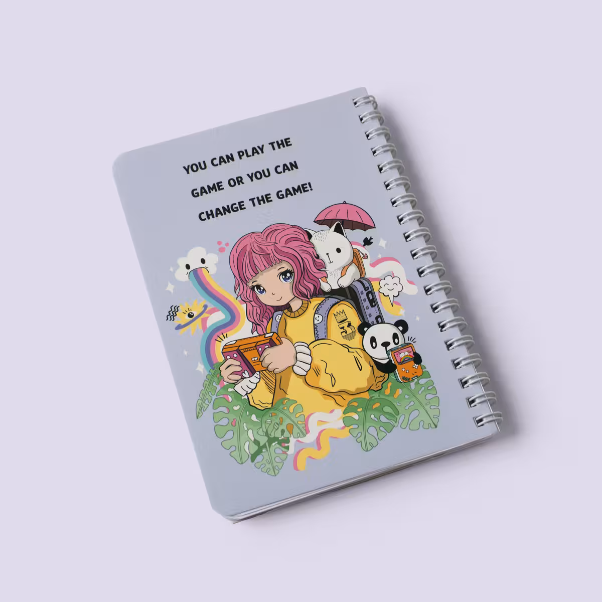 دفترچه یادداشت خطدار انیمه کیچ بوک (KITSCH BOOK)