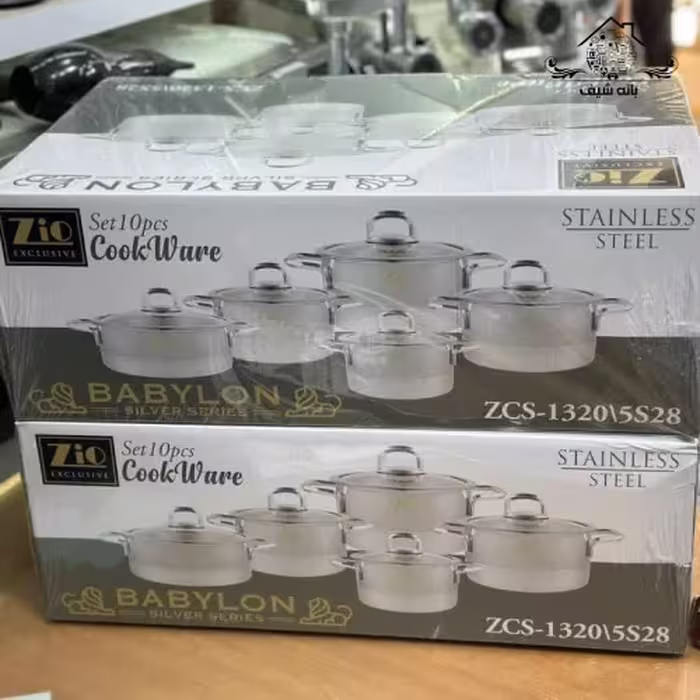 سرویس قابلمه استیل زیو مدل ZCS-1320 - کاپا کالا