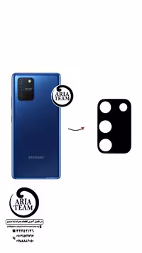 شیشه لنز دوربین سامسونگ A10 lite
