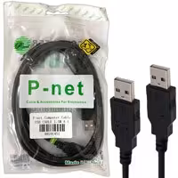 کابل لینک 1.5 متری دو سر نری USB2.0 نویزگیردار P-net