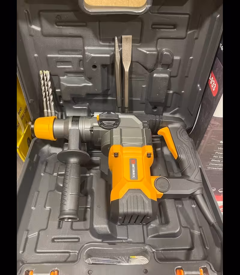 دریل بتن کن چکش تخریب 6 کیلویی 2 کاره اینتیمکس INTIMAX مدل 1800 وات