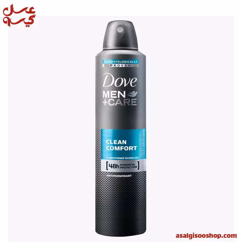 اسپری ضد تعریق مردانه داو مدل clean comfort | کد 2916