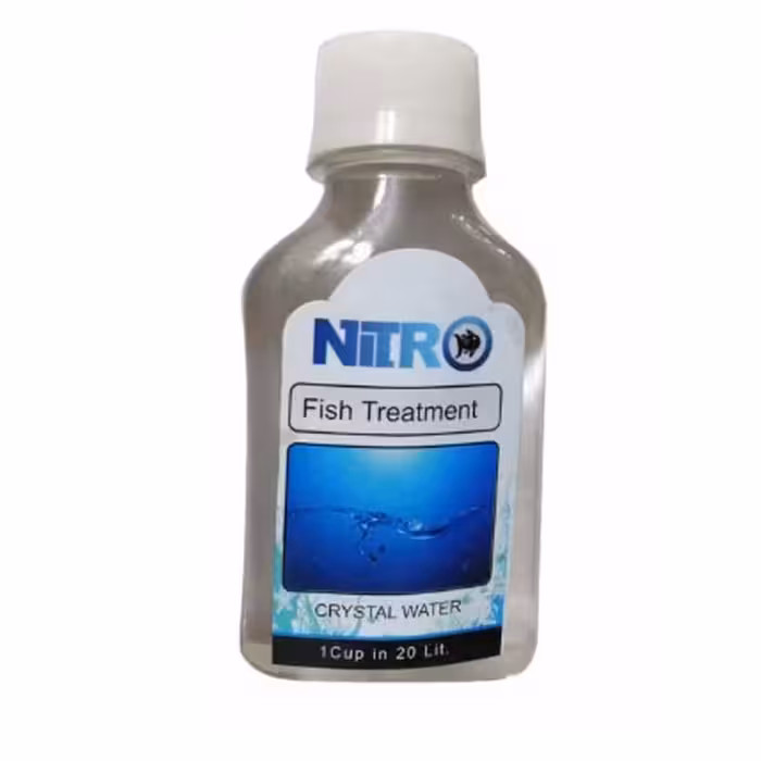 محلول شفاف کننده آب آکواریوم نیترو مدل D7 حجم 70 میلی لیتر