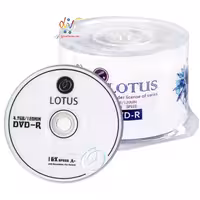 دی وی دی خام بسته 50 عددی