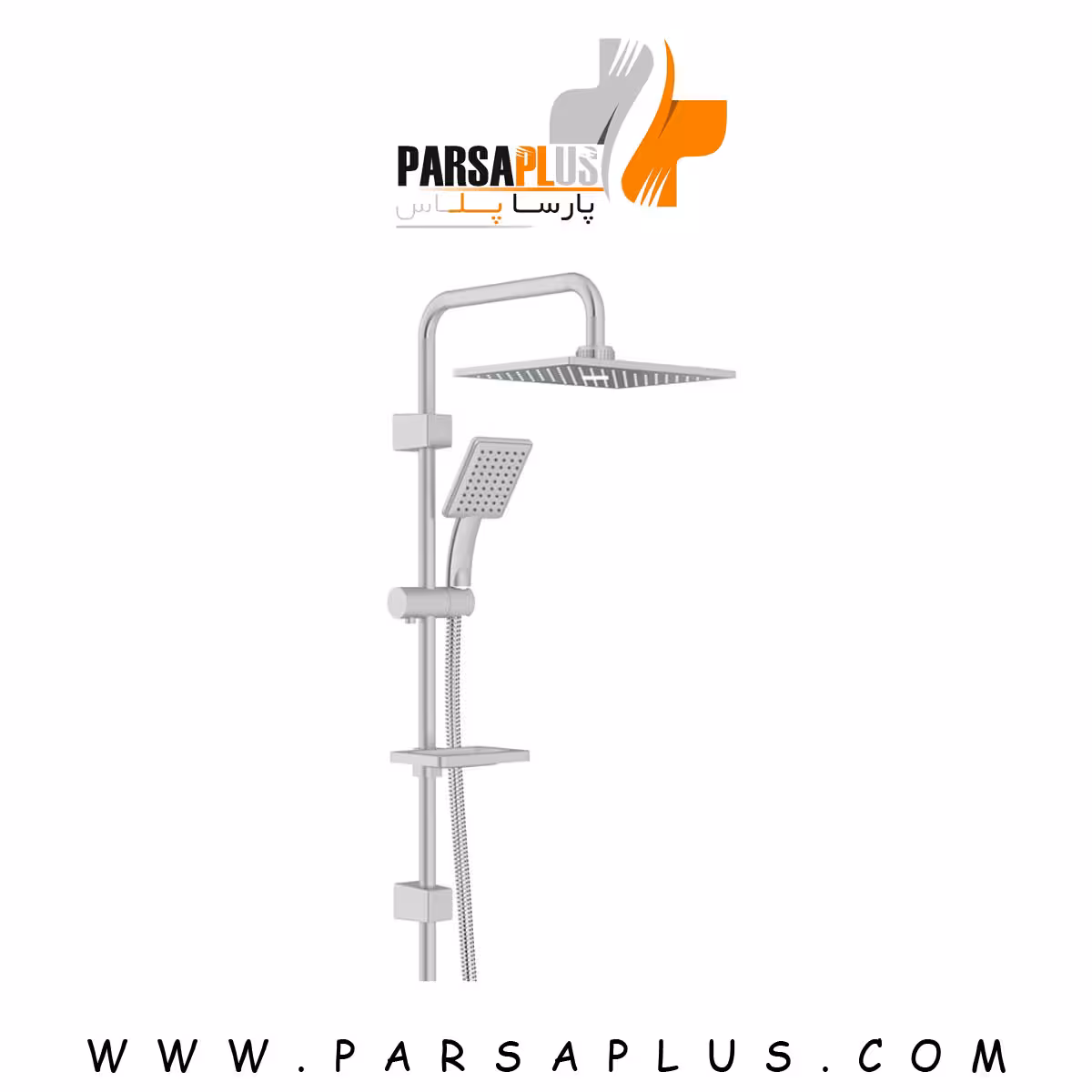 علم دوش شودر مدل الما کروم مات