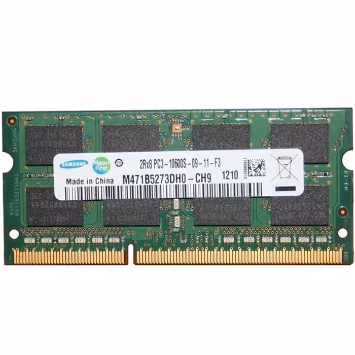 رم لپ تاپ DDR3 سامسونگ 2 گیگابایت با فرکانس 1333 مگاهرتز