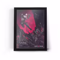 تابلو قاب گاد آف وار God of War