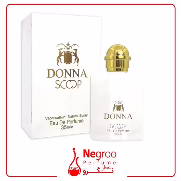 عطر جیبی زنانه اسکوپ مدل donna حجم 35 میلی لیتر