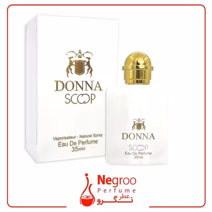 عطر جیبی زنانه اسکوپ مدل donna حجم 35 میلی لیتر