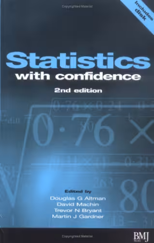 خرید و دانلود نسخه کامل کتاب Statistics With Confidence