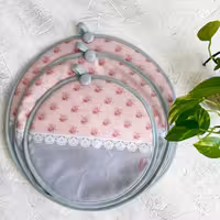 ست 3تایی دمکنی مخمل همتا - طرح 39