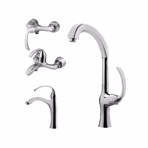 ست شیرآلات البرز روز مدل کلوین