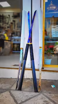 شمشیر کاتانای دو تیغ سفارشی طول کل کار 120 سانت تیغه یک تیکه فولاد فنر آلمانی ضخامت 4 میل