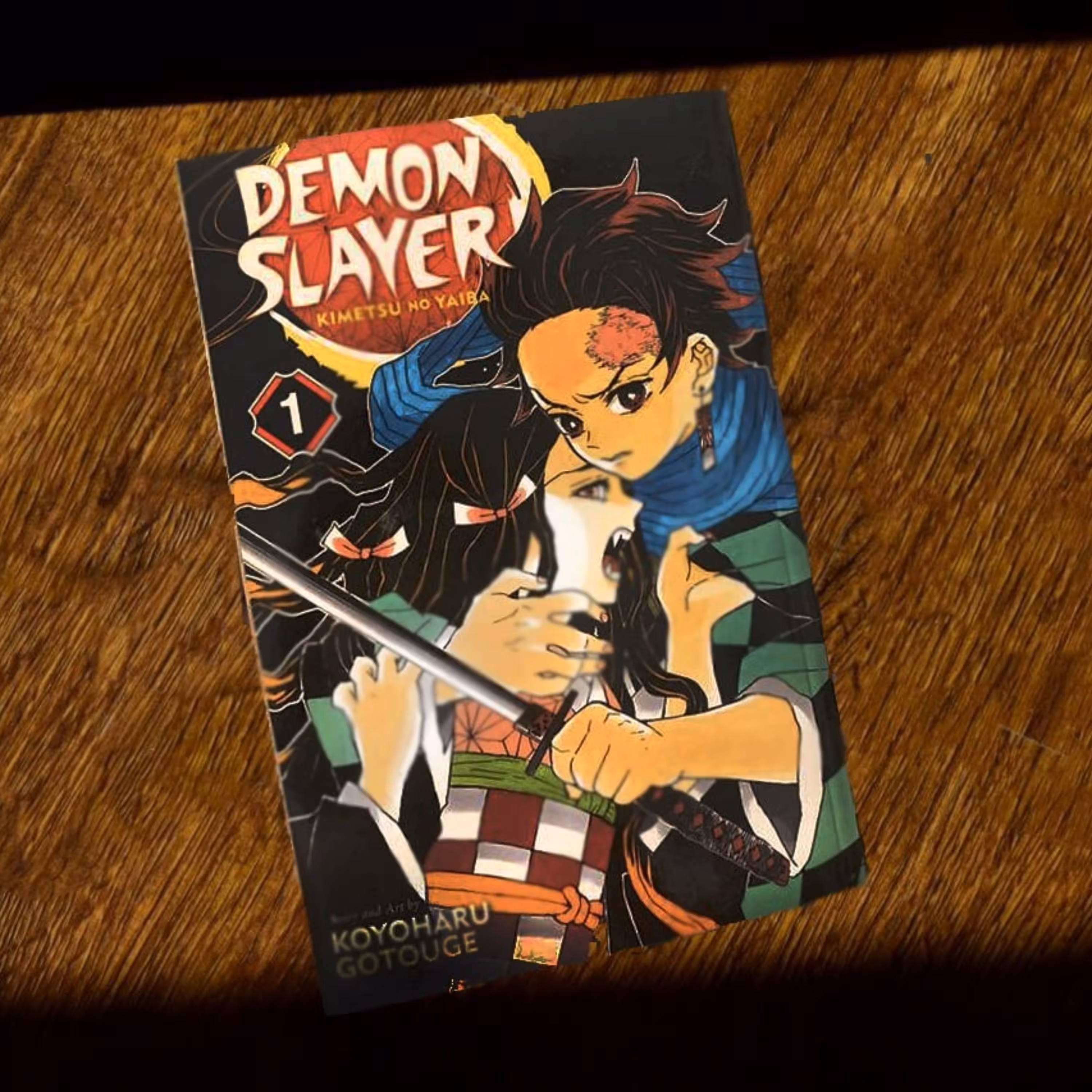 مانگا Demon slayer جلد 1