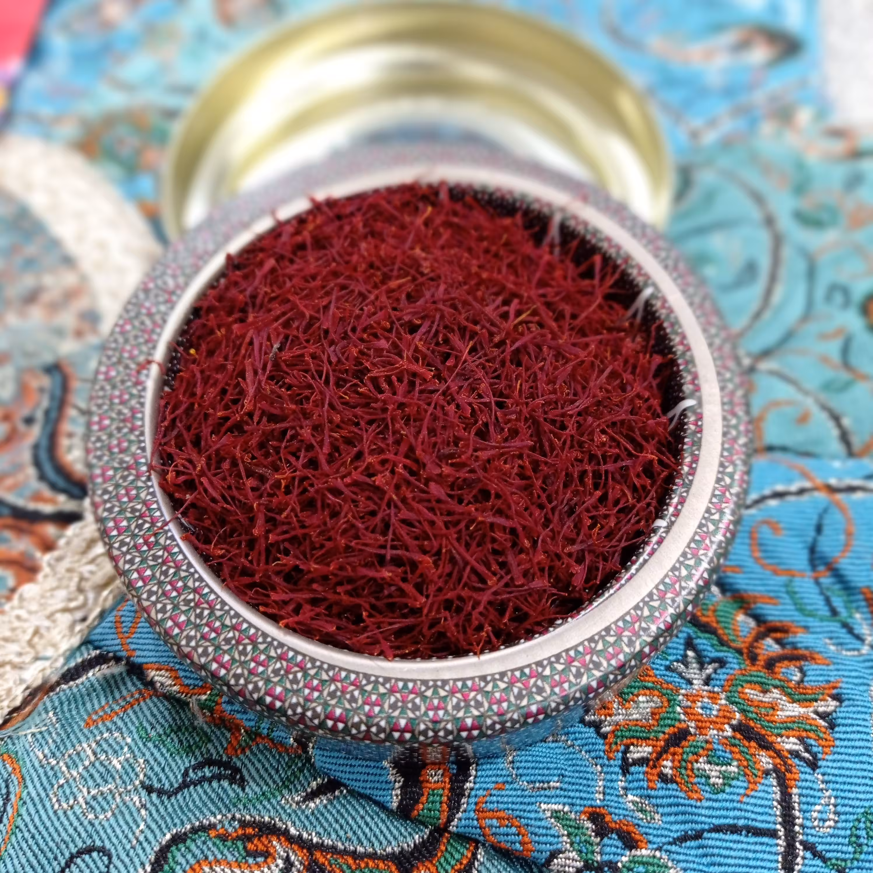 زعفران سرگل ممتاز (نگین سنتی خشک)