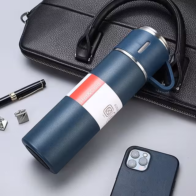 فلاسک کاپ دار جعبه دار