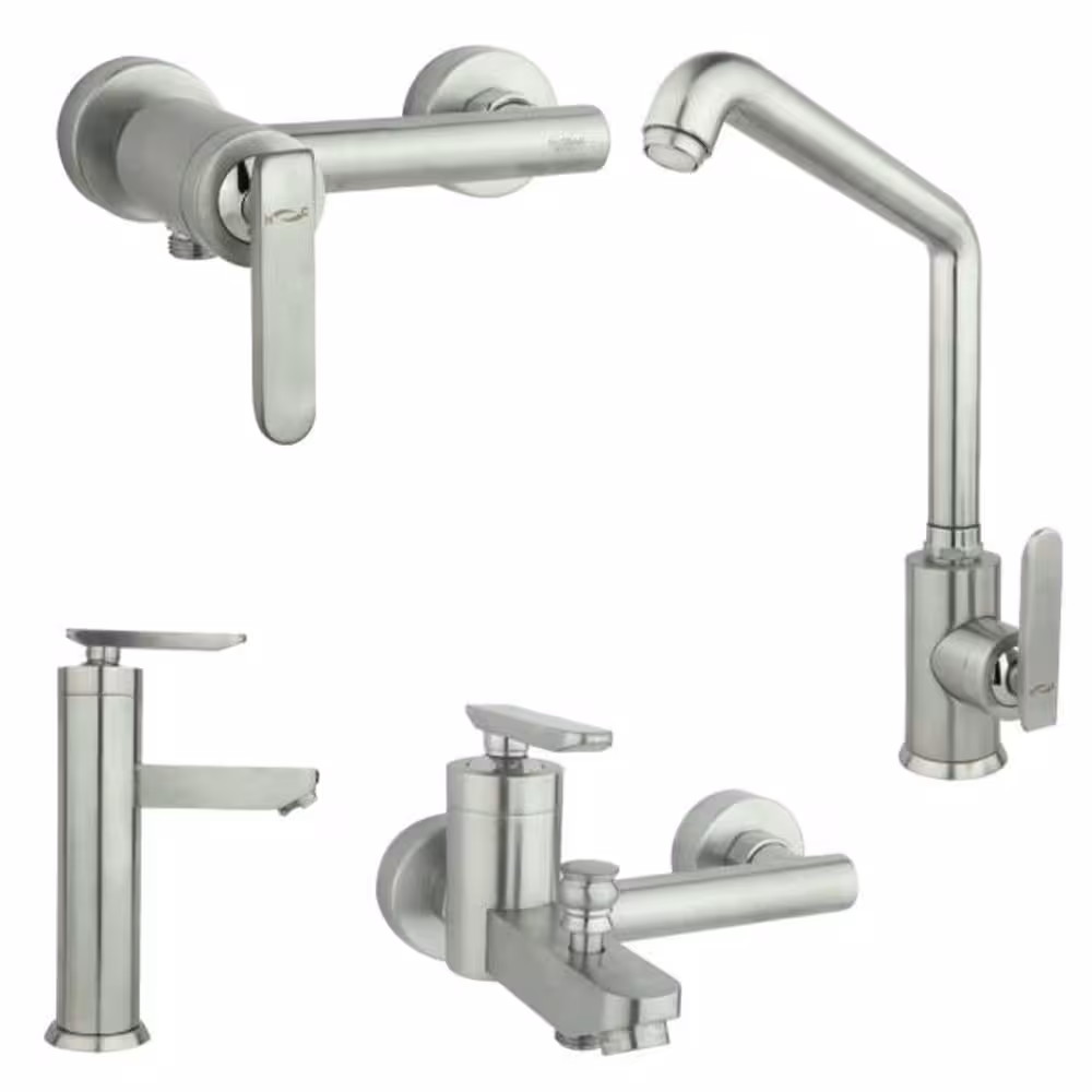 شیرآلات راسان مدل فلورا کروم مات