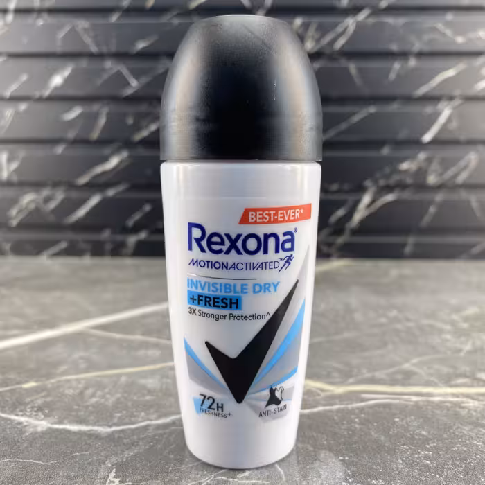 مام رول دئودورانت زنانه رکسونا مدل invisible dry  fresh حجم 45 میل