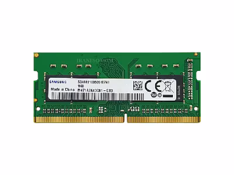 رم لپ تاپ  DDR4 تک کاناله 2666 مگاهرتز سامسونگ مدل PC4 ظرفیت 16 گیگابایت