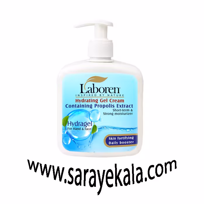 کرم ژل آبرسان پمپی لابورن حاوی عصاره پروپولیس در حجم 450 میل