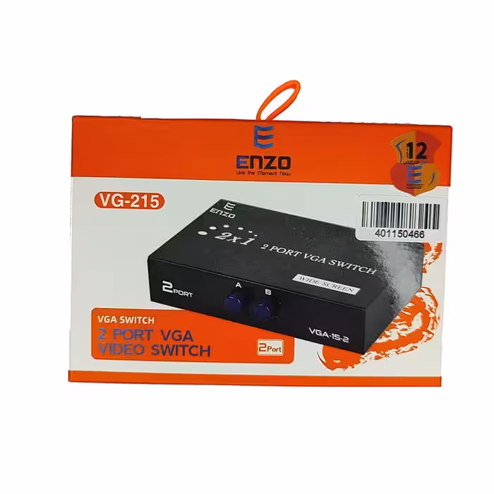 سوئیچ دو پورت VGA انزو VG-215 ENZO