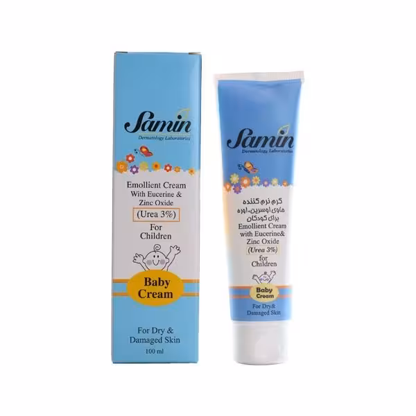 کرم نرم کننده اوسرین و اوره 3 درصد کودکان ثمین 100 میلی لیتر|Oserin Samin softening cream containing 3% urea for children, 100 ml