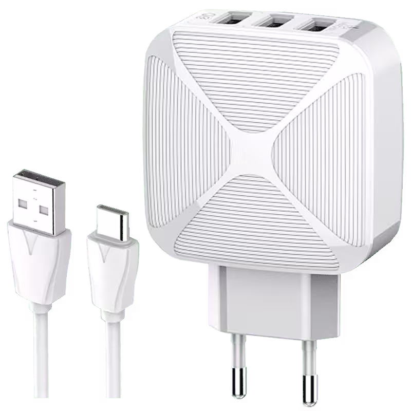 شارژر دیواری الدینیو مدل A3310Q به همراه کابل USB-C