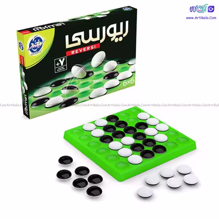 بازی فکری ریورسی 6*6 لبخند