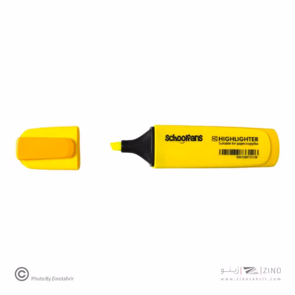 علامت زن زرد فسفری کلاسیک اسکول فنز کد92300