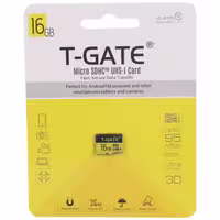 رم میکرو 16 گیگ تی گیت T-GATE Ultra 633x U1 C10 95MB/s