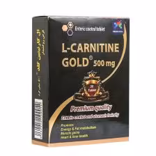 قرص ال کارنیتین گلد 500 میلی گرمی مولتی نرمال 30 عدد