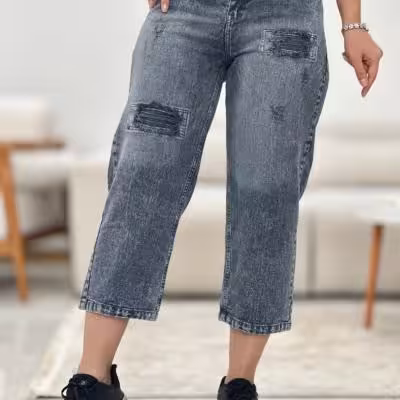 شلوار بگ زاپدار