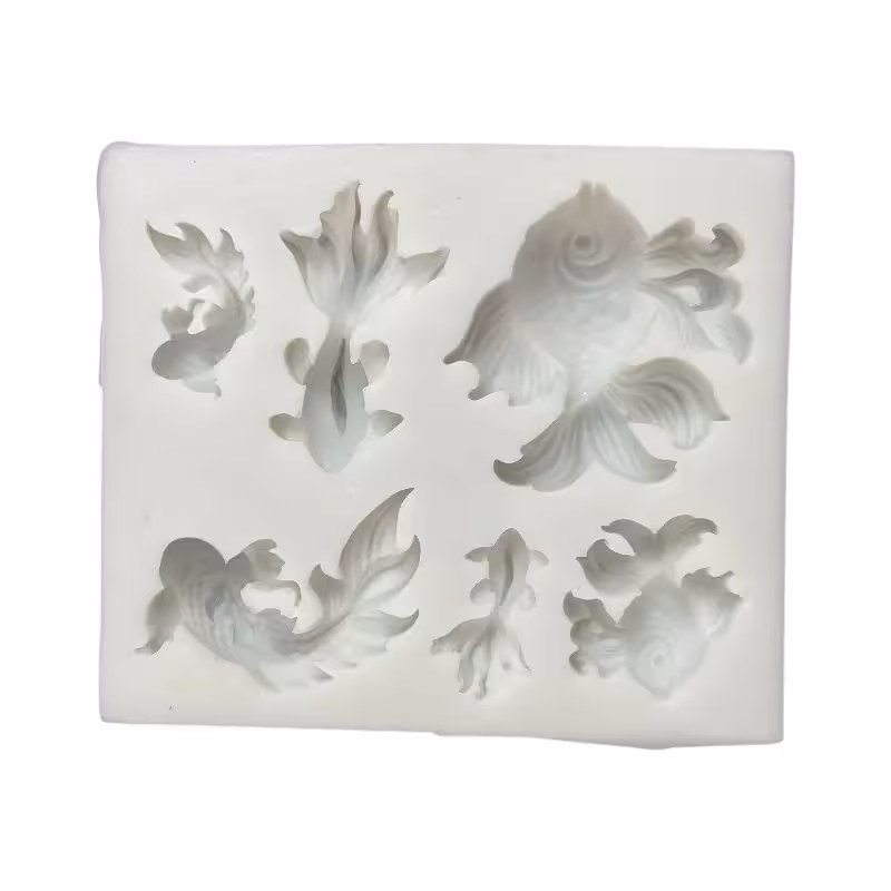 قالب سیلیکونی شیت ماهی عید 9 در 11 سانت