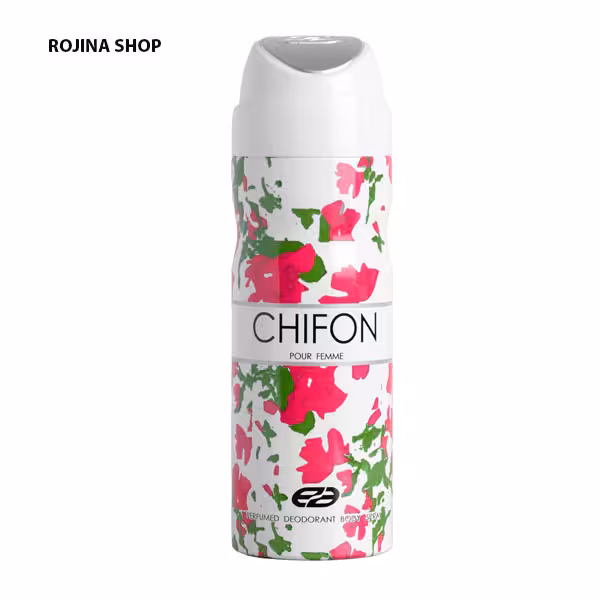 اسپری بدن زنانه عمادآرا CHIFON حجم 200ML