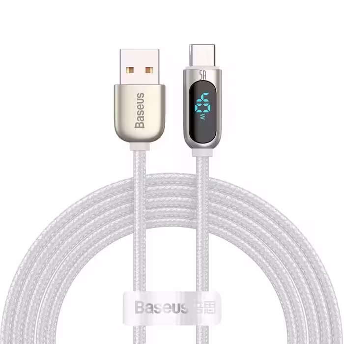 کابل تبدیل USB به USB-C باسئوس مدل Display Fast Charging 40W طول 2 متر