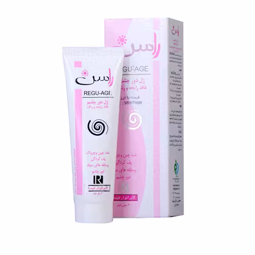 ژل دور چشم فاقد رایحه و رنگ راسن مدل REGU AGE