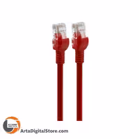کابل شبکه Royal Cat6 RED طول 15m