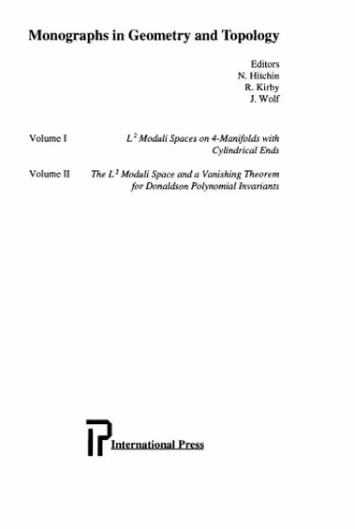 خرید و دانلود نسخه کامل کتاب L? Moduli Spaces on 4-Manifolds with Cylindrical Ends (Monographs in Geometry and Topology, Vol. 1)