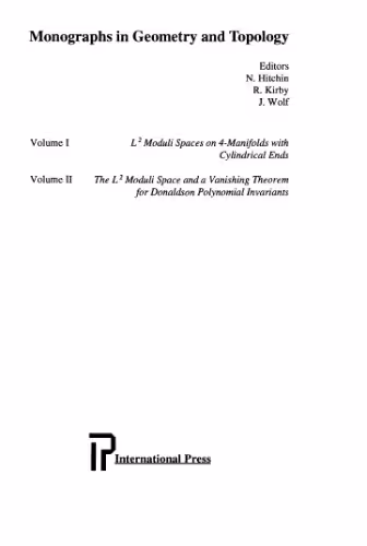 خرید و دانلود نسخه کامل کتاب L? Moduli Spaces on 4-Manifolds with Cylindrical Ends (Monographs in Geometry and Topology, Vol. 1)