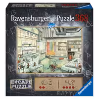 پازل معمایی 368 قطعه Ravensburger طرح آزمایشگاه