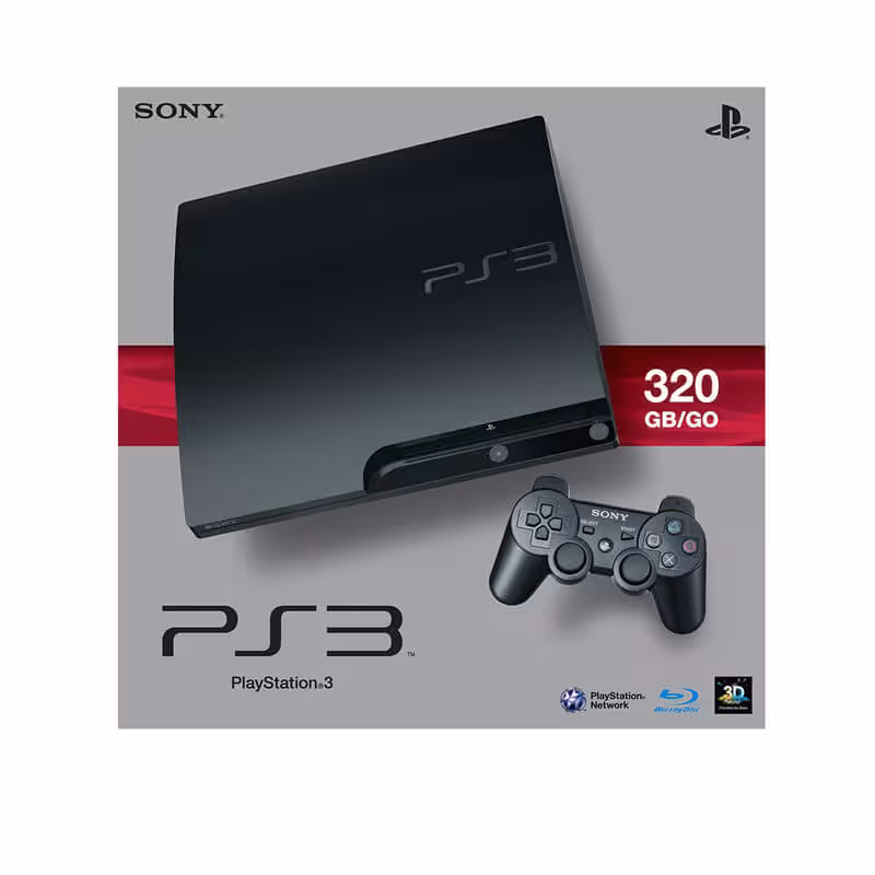 Ps3 slim 320 کپی خور کارکرده
